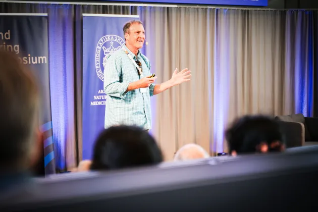 Nobel Laureate in Physiology or Medicine 2006, Craig Mello, professor at the University of Massachusetts, Chan Medical School, USA. Photo: Tove Smeds.