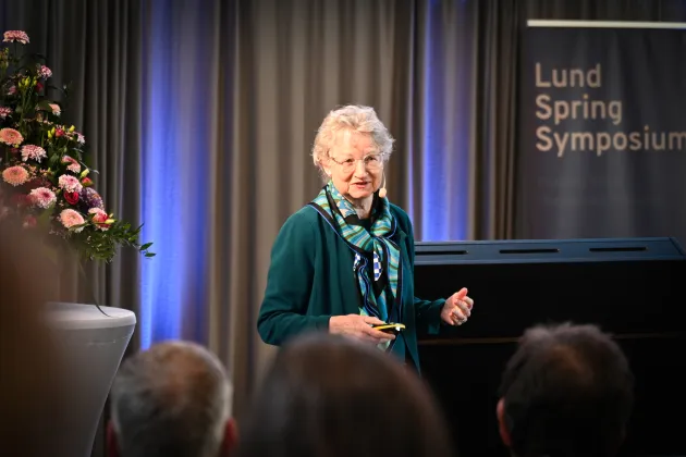 Kathrine High, visiting professor at Rockefeller University, CEO of RhyGaze AG, and former president and chief scientific officer at Spark Therapeutics. Photo: Tove Smeds.
